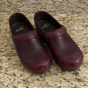 Brown Dansko Clogs Size 37